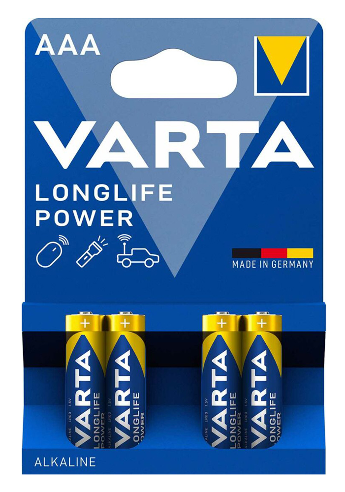 VARTA αλκαλικές μπαταρίες Longlife Power