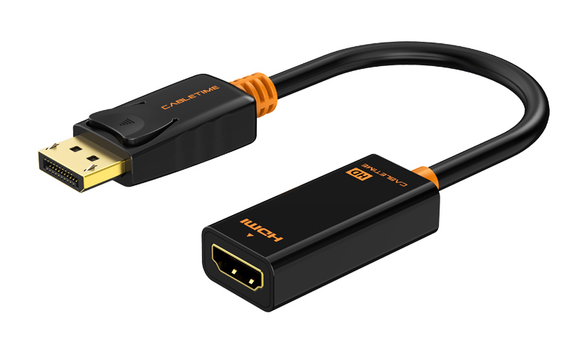 CABLETIME αντάπτορας DisplayPort σε HDMI CT-01G