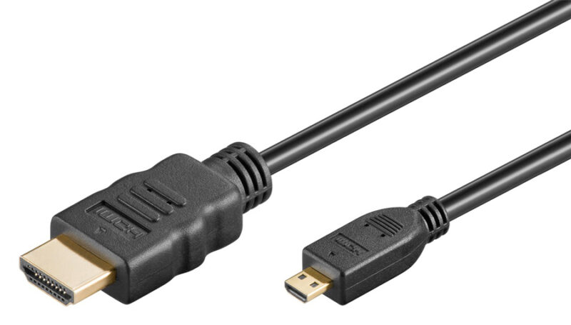 GOOBAY καλώδιο HDMI σε HDMI Micro 53786 με Ethernet