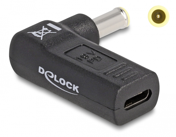 DELOCK αντάπτορας τροφοδοσίας 60013 USB-C σε Samsung 5.5x3mm