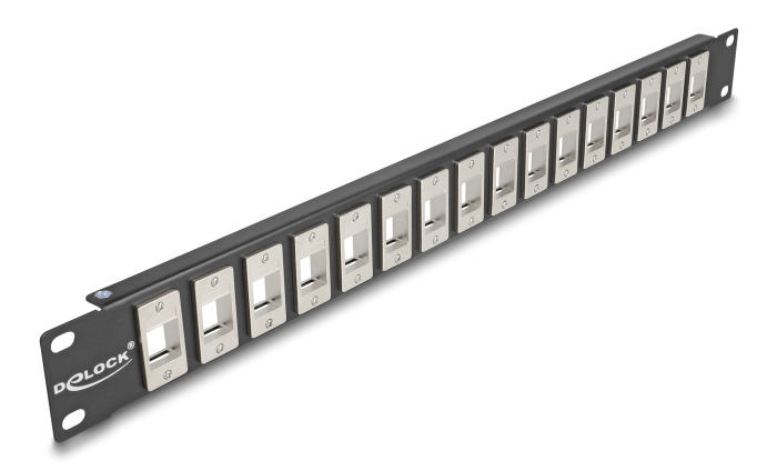 DELOCK Keystone patch panel 66758