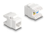 DELOCK keystone module RJ45 σε LSA Cat.6A 88131