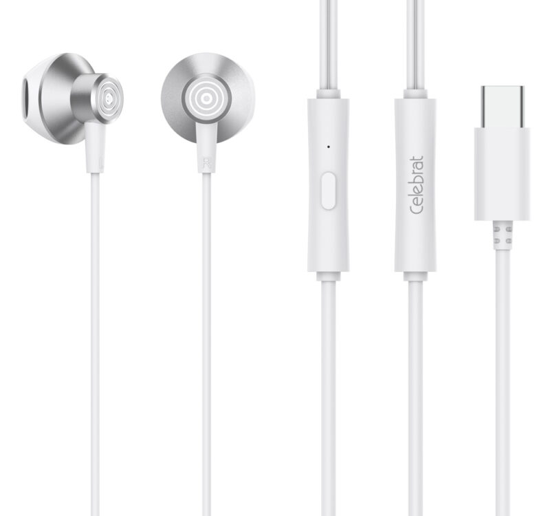 CELEBRAT earphones με μικρόφωνο D14