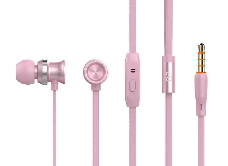 CELEBRAT earphones με μικρόφωνο D7