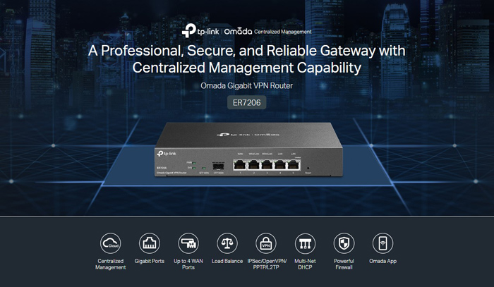 5x Gigabit & 1x SFP port