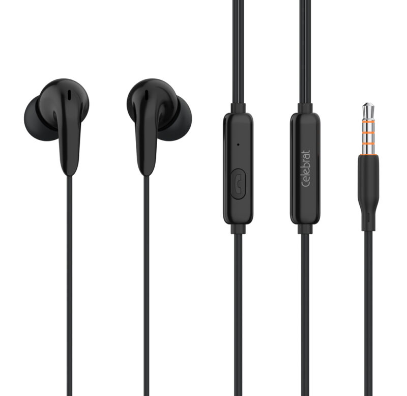 CELEBRAT earphones με μικρόφωνο G26