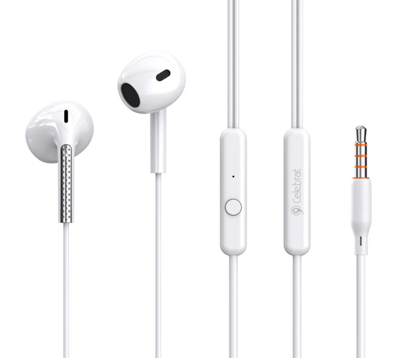 CELEBRAT earphones με μικρόφωνο G28