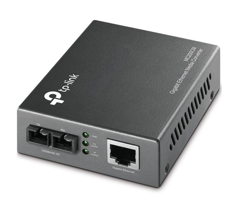 TP-LINK Gigabit Multi-Mode Media Converter MC200CM