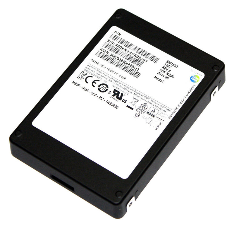 SAMSUNG used SAS SSD MZ-ILS800