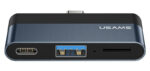 USAMS USB hub US-SJ491 με card reader