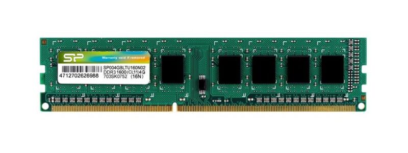 SILICON POWER μνήμη RAM DDR3