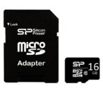 SILICON POWER κάρτα μνήμης 16GB micro SDHC