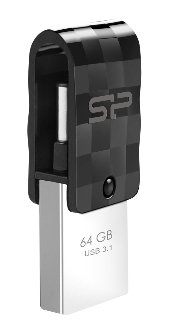 SILICON POWER Dual USB Flash Drive C31