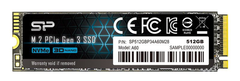 SILICON POWER SSD PCIe Gen3x4 P34A60 M.2 2280