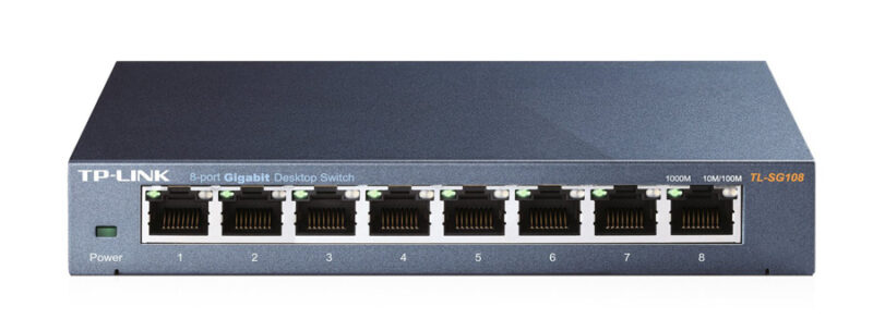 TP-LINK Desktop Switch TL-SG108 8 Θυρών