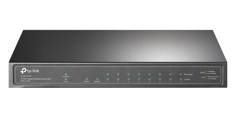 TP-LINK desktop switch TL-SG1210P