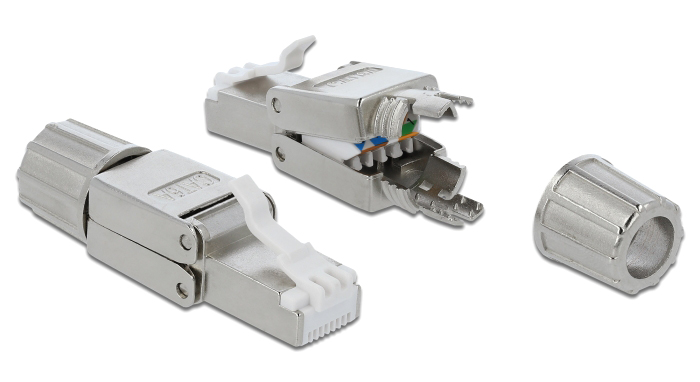 DELOCK βύσμα RJ45 CAT 6A STP 86477