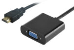 POWERTECH αντάπτορας HDMI σε VGA PTH-023