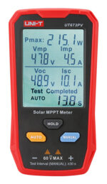 UNI-T tester φωτοβολταϊκών πάνελ UT673PV