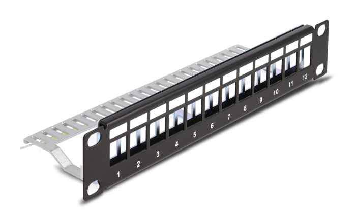 DELOCK Keystone patch panel 66874