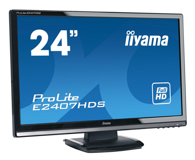 IIYAMA used οθόνη E2407HDS TN