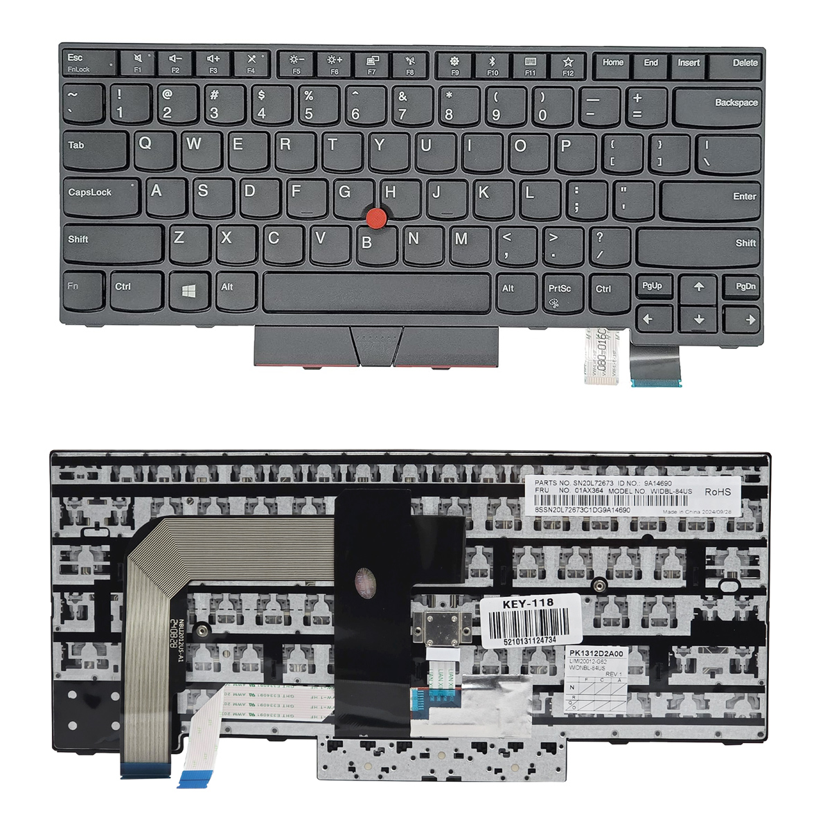 Πληκτρολόγιο για Lenovo ThinkPad T480 KEY-118